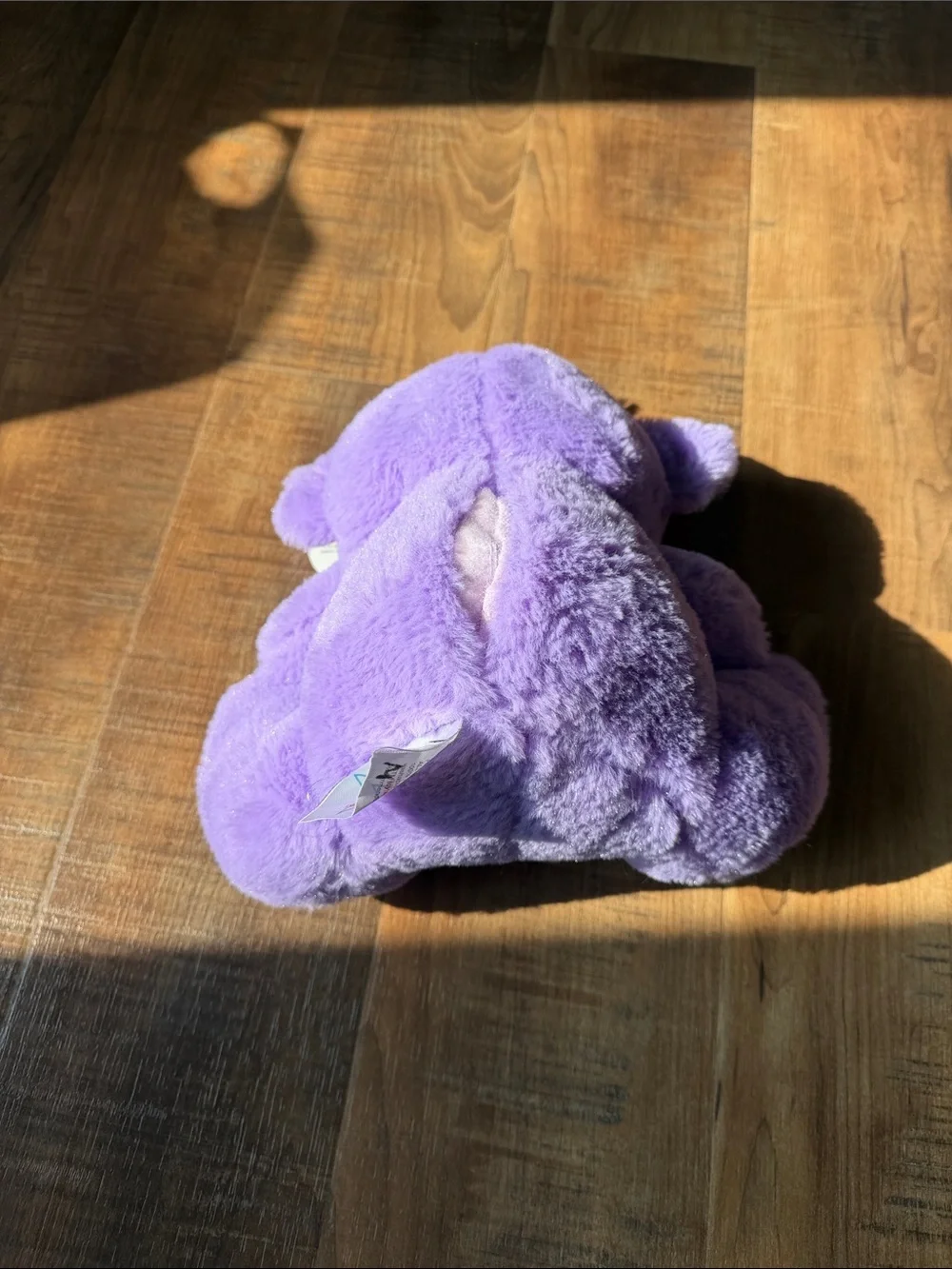 Plush Purple Alien Stuffed Toy - Soft Cuddly Companion